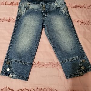 Denim Short, perfect fit for size Small  - Medium. Worn.